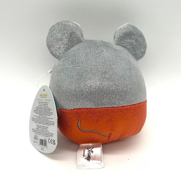 Squishmallow Kellytoy Plush Disney 100 Anniversary Mickey Mouse 5" Plush NWMT - Picture 2 of 2